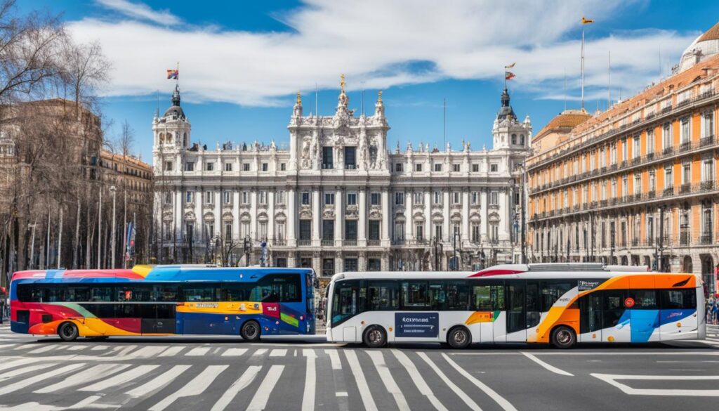 madrid bus system