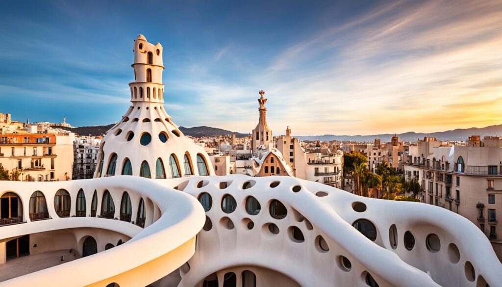 Casa Milà rooftop