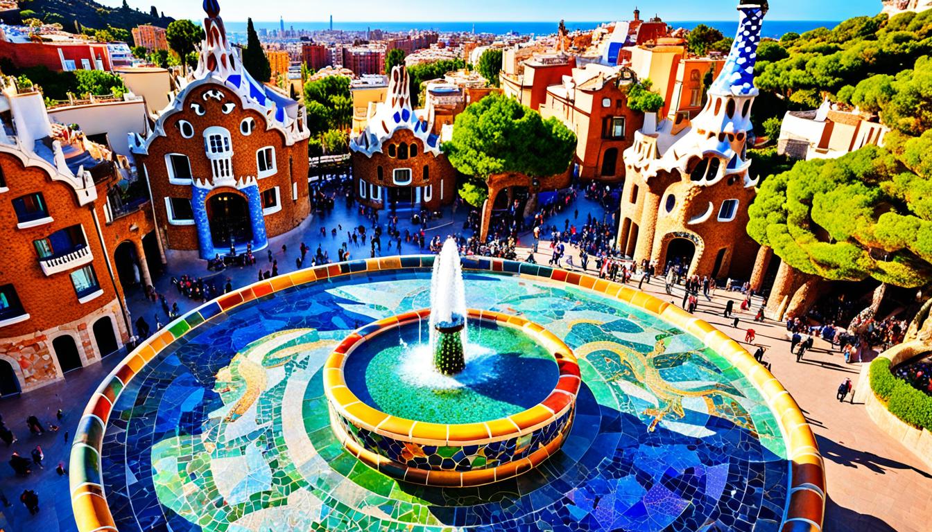 barcelona park guell