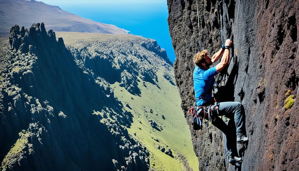 canary islands rock climbing