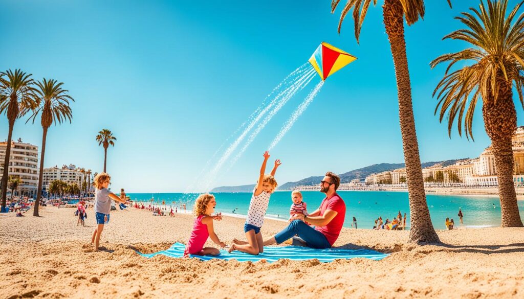 family friendly beaches in Malaga