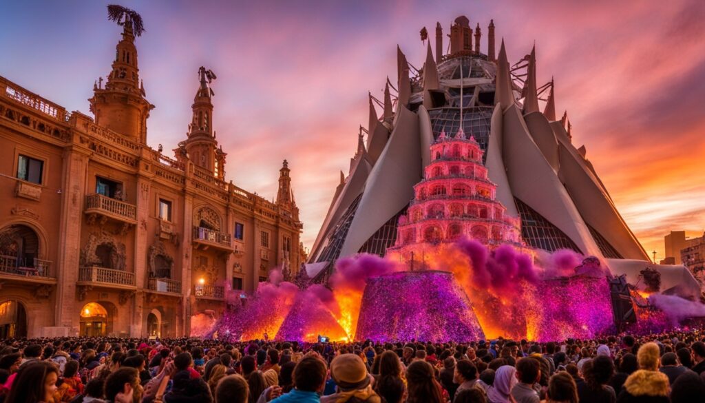 las fallas festival