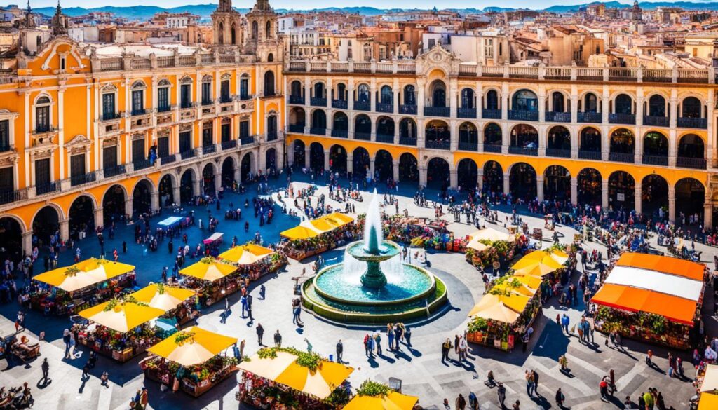 plaza del mercado valencia